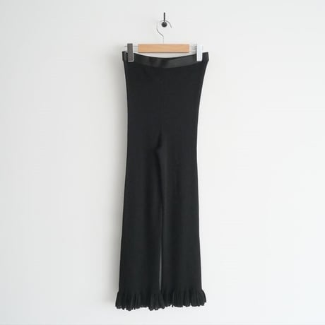 2024 / babaco / Fine Wool Ribbed Pants / BA01-LI104 / 2410-0577