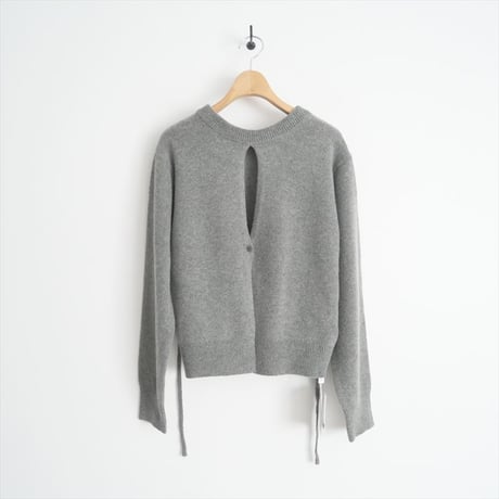2024AW今季・人気完売品 / 未使用 / 広瀬すずさんコラボ / CLANE / W FACE CENTER SLIT KNIT TOPS / 17106-2232 / 2411-0943