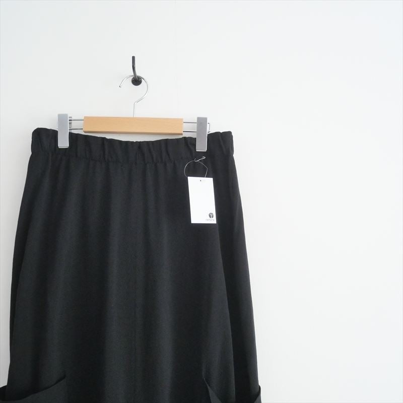 ETRE TOKYO 25SS サイドポケットベアニットオールインワン ETRE TOKYO - サイドポケットベアニットオールインワン - BLACK