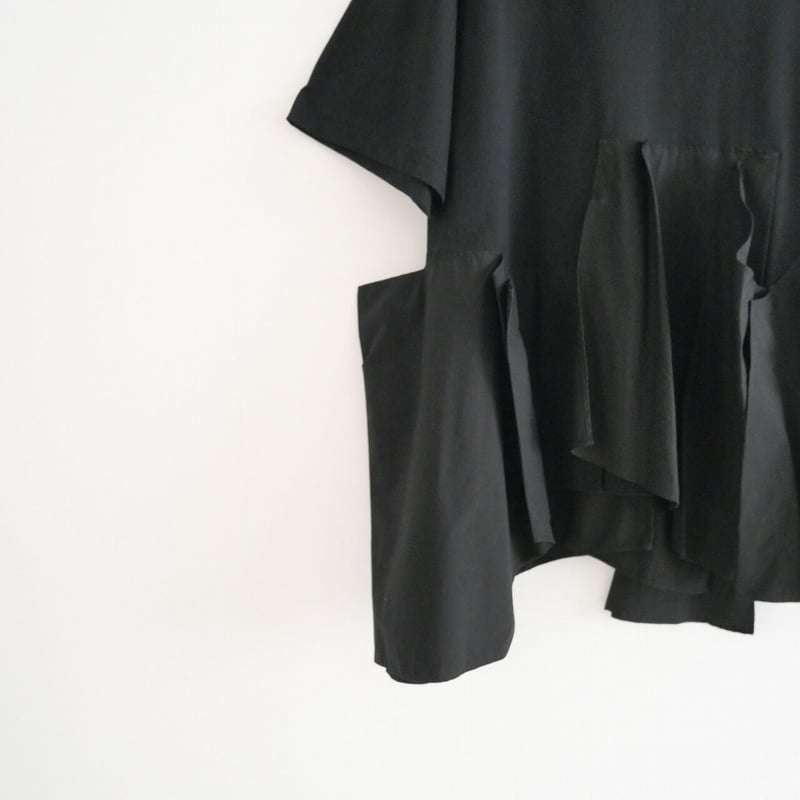 2022SS / ENFOLD / シルケット天竺 コンビフレアT SHIRT / 220