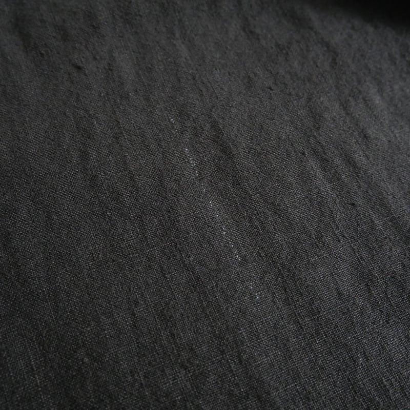 2023SS今季 / nest robe / ブラックリネン ドロストサロペット 2023SS今季 / nest robe / ブラックリネン ドロストサロペット