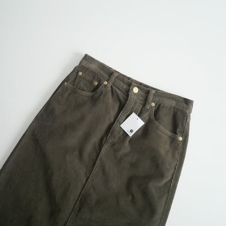 SURT / コーデュロイ マキシ スカート / MXSR10L / MUSE de Deuxieme Classe購入品 / 2304-0912