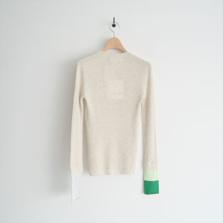 2025SS今季新作・人気完売品 / 未使用 / ENFOLD / RIB PULLOVER / 300IS270-0671 / 2501-0618