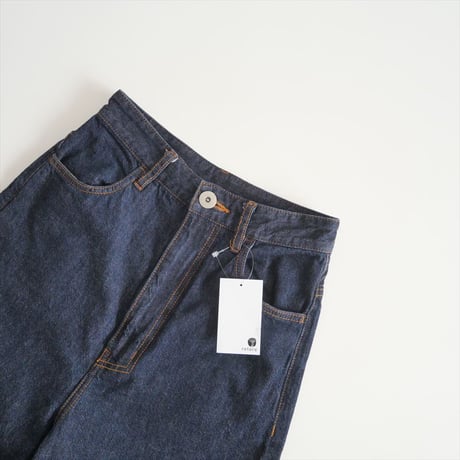 2023・人気完売品 / nagonstans / curve denim trousers / 470GA431-0190 / 2504-1248