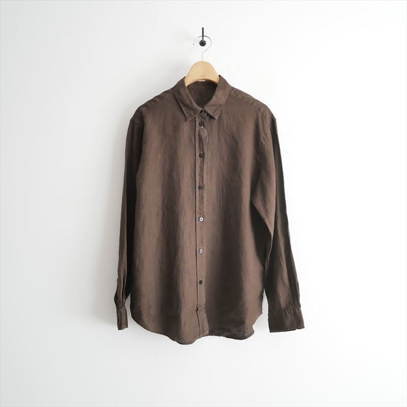 2025SS / 未使用 / Plage / Garment Dye Linen シャツ /