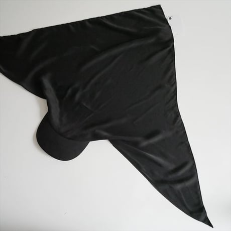 2026SS今季・人気完売品 / 未使用 / KIJIMA TAKAYUKI SILK SCARF DOCKING VISOR WYYY261029 / 2605-0977