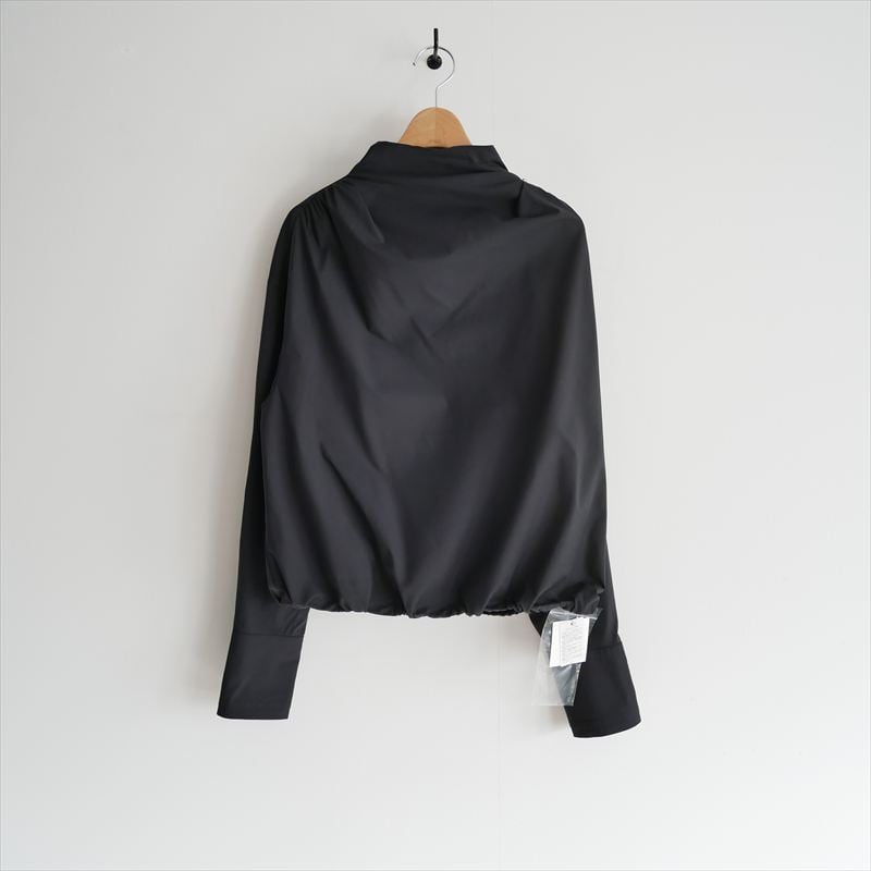 2025SS / deres / Natalie bottle neck drape blou