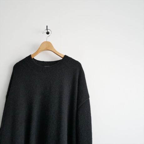 2023AW / WIRROW / Alpaca wool wide knit pullover / 497236-223 / 2511-0667