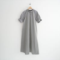 leur logette ストライプジャガードドレス 06473 2606-1120
