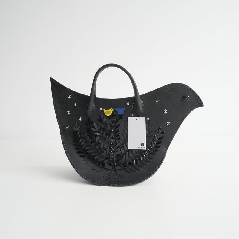 2023AW / mina perhonen / 鳥バッグ / aba9785s / 2402