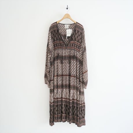 2024AW新作 / 未使用 / L'Appartement別注 / BLUE BOHEME / Printed Maxi Dress / 24040570000130 / 2407-0626