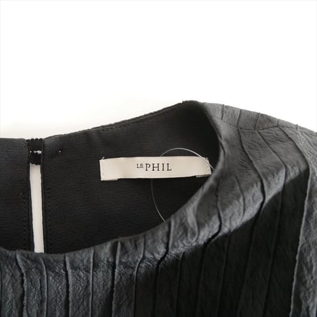 LE PHIL / プリーツジャガードタックブラウス / 534-3110100 / 2508-1152
