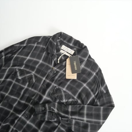 2022AW / L'Appartement別注 / REMI RELIEF / CHECK SHIRT DRESS / 22040570001830 / 2412-0087
