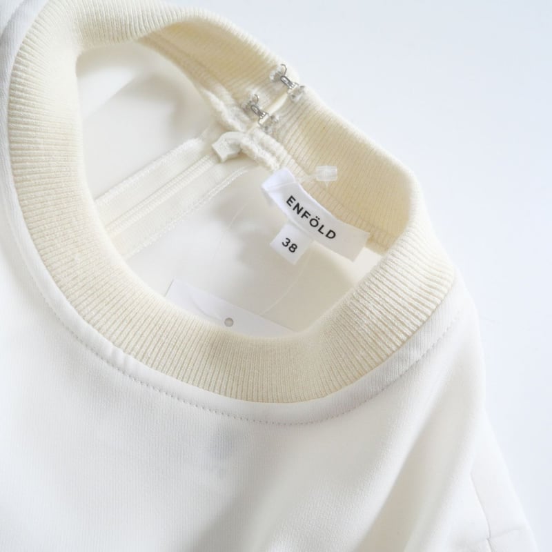 2023SS今季 / ENFOLD / CURVE-DRAPE PULLOVER / 2306