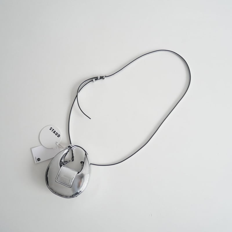 継続販売型 / 未使用 / STAUD / MICRO MOON BAG CHROME / 2