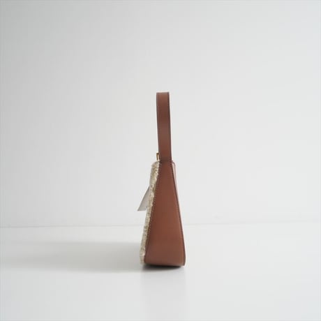 未使用 / DEMELLIER / TOKYO ムートンコンビバッグ / 2404-1059