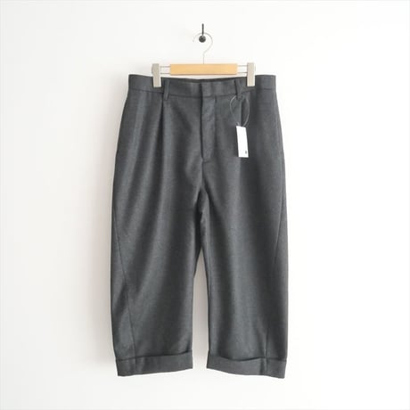 2023AW / 未使用 / L'Appartement / FLANNEL CURVY PANTS / 23030560401030 / 2405-0660