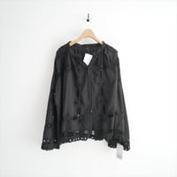 2026SS今季 未使用 journal standard luxe バテンレース スタンドカラーギャザーブラウス 26050440005120 2607-0001