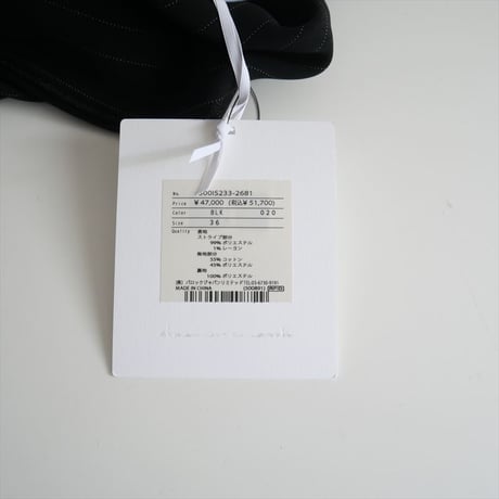 2025SS今季・人気完売サイズ / 未使用 / ENFOLD / SHIRT DOCKING DRESS / 300IS233-2681 / 2505-0845