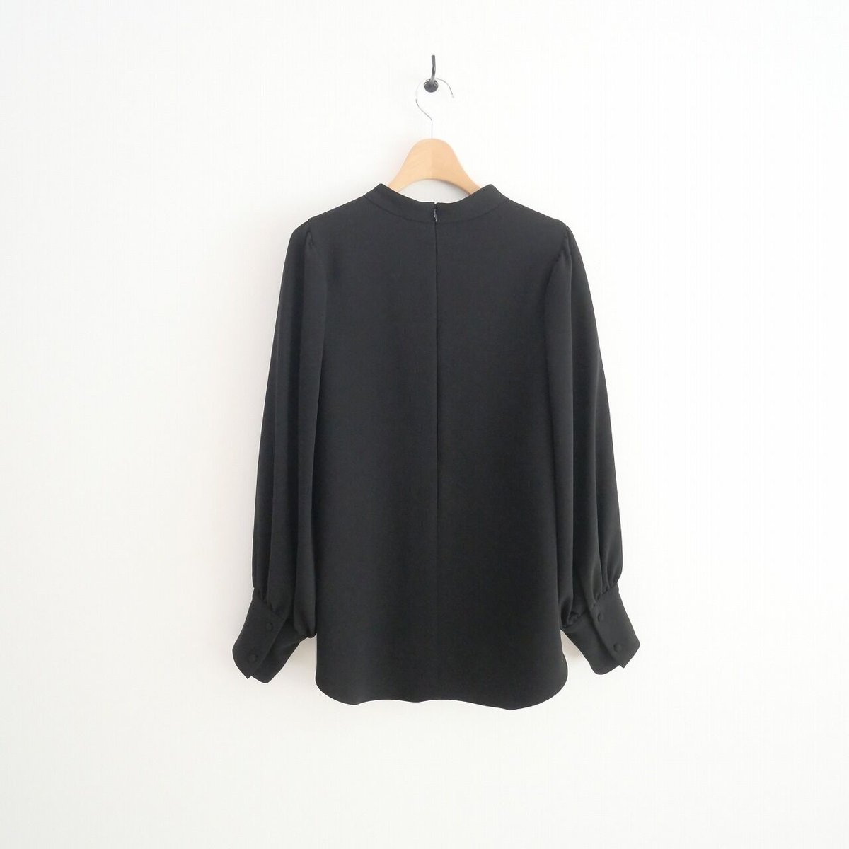 L&#39;Appartement DEUXIEME CLASSE - アパルトモン Lisiere Stand Collar Blouse ブラック アパルトモン Lisiere Stand Collar Blouse ブラック（L