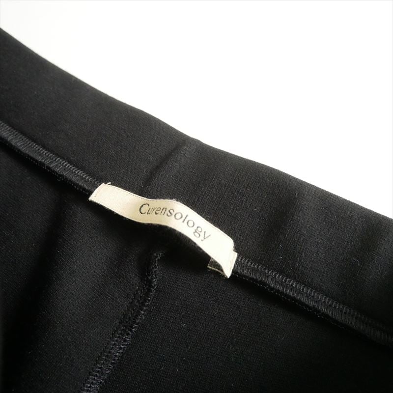 人気完売品 Curensology ストレッチポンチフレアパンツ 158343 2606-01