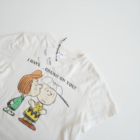 2025SS・人気完売品 / 未使用 / DEUXIEME CLASSE購入品 / RE/DONE / CLASSIC TEE PEANUTS CRUSH / 2601-0398