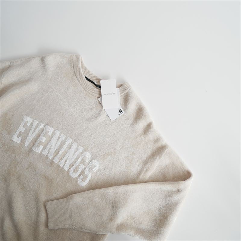 2025AW・人気完売品 / 未使用 / AP STUDIO / ベロアニット / 25080