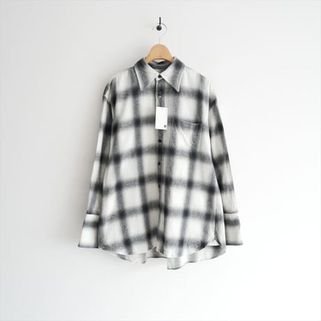 2022AW / THE SHINZONE / DOUBLE CUFF CHECK SHIRT / 22AMSBL04 / 2502-2073