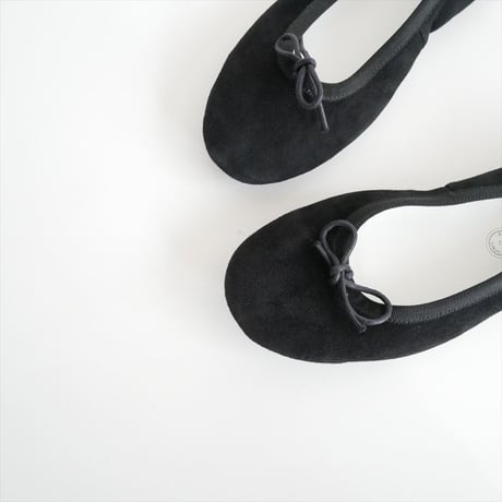 継続販売品 / Chausser / TRAVEL SHOES シルキースエードバレエシューズ / 2504-0283