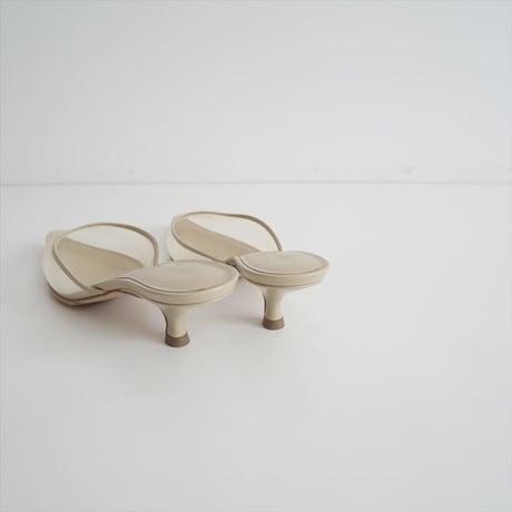 未使用 / Plage購入品 / BRENTELLA / MESH POINTED ミュール / 24093923010910 / 2506-1110