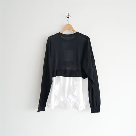 2025AW今季・人気完売品 / 未使用 / ENFOLD / FRILL-BOTTOM CARDIGAN / 300IA270-1081 / 2510-1502