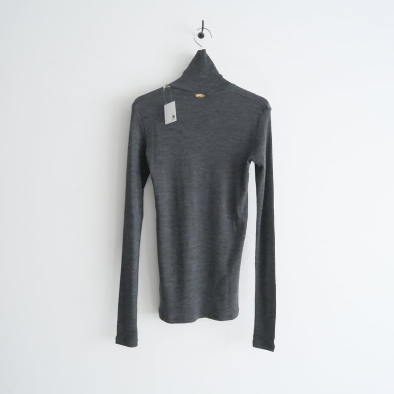 2022AW / DEUXIEME CLASSE / WOOLY RIB タートルネックプルオ