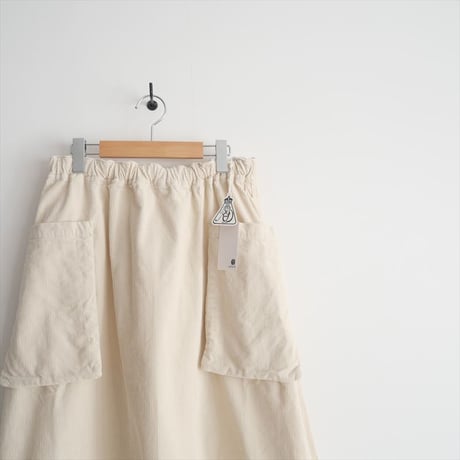 2024AW / R&D.M.Co-/OLDMANS TAILOR / CORDUROY POCKET SKIRT / 2501-0637