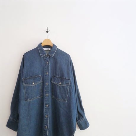 2024AW / SACRA / AUTHENTIC DENIM SHIRT / 124514071 / 2509-0289