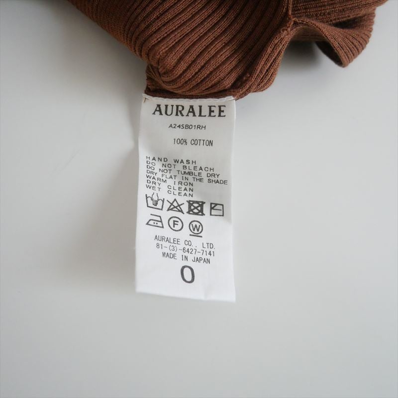 2024 / Ron Herman別注 / AURALEE / Giza Boat Neck