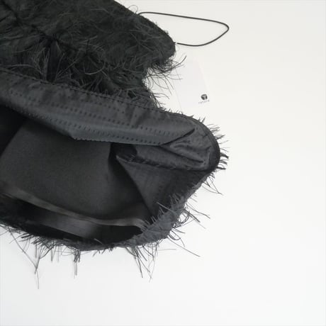 2024AW / Whim Gazette / フェザーキャミブラウス / WGZ1042104A0006 / 2509-2109
