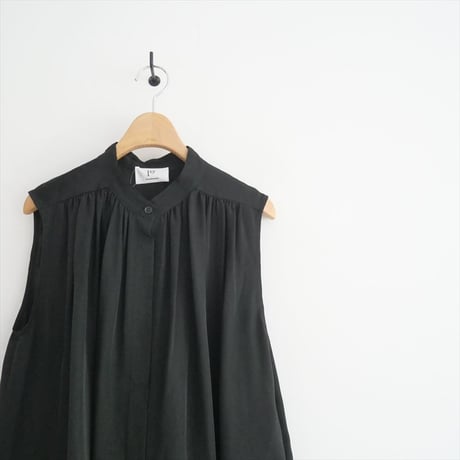 未使用 / 1er Arrondissement / キュプラツイルノースリーブブラウス / B1032AFT046 / 2411-0558