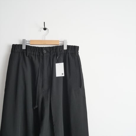 継続販売品 / S'YTE / Yohji Yamamoto / WASHER FINISHED WOOL GABARDINE LAYERED PANTS / 2411-1761