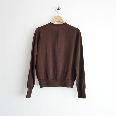 2024AW / IENA / ARKABA クルーカーディガン / 24080900491030 / 2512-2185