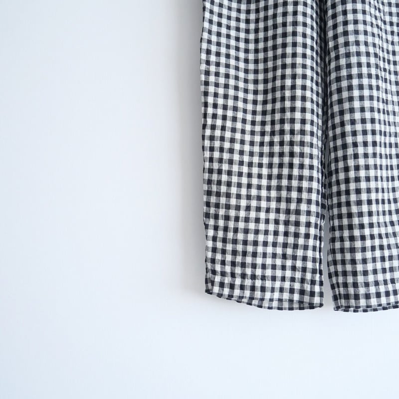 journal standard luxe＊リネンギンガム イージーパンツ JOURNAL STANDARD LUXE（ジャーナルスタンダード ラックス）の
