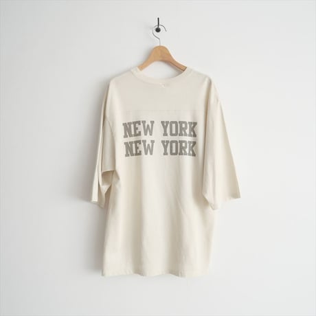 2024SS・人気完売品 / L'Appartement別注 / GOOD GRIEF! / FADED PRINT FOOTBALL TEE / 24070560212010 / 2410-0740