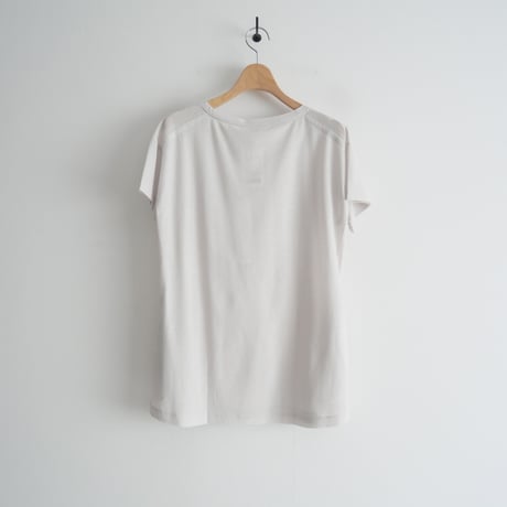未使用 / adele couturier(edit & co.) / Crew Neck T-shirts with Pockets / 2403-0071