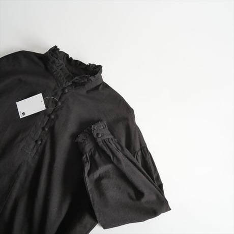 2024 / journal standard luxe / CLワッシャー フリルブラウス / 24050440007010 / 2510-0024