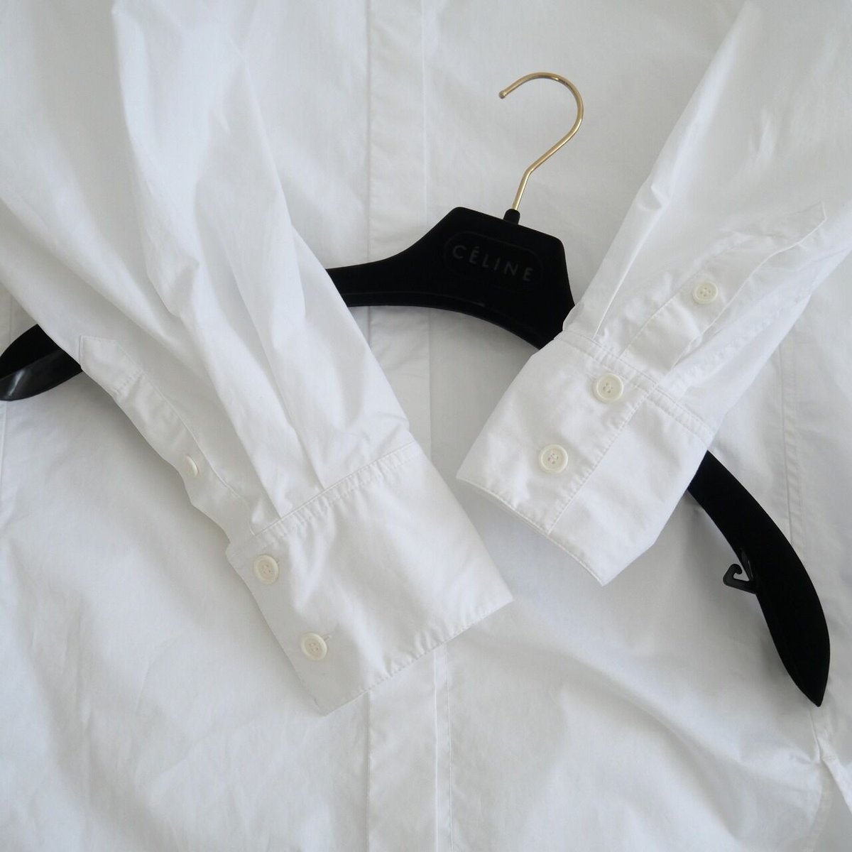 CELINE / オーバーサイズシャツワンピース / 2 0EN1 326B / フィービー  