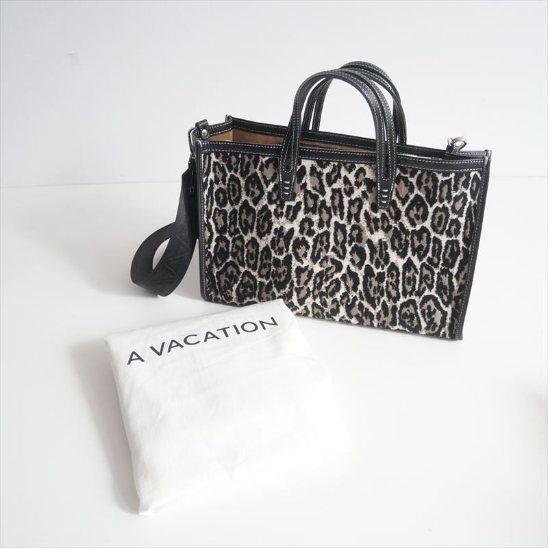 【美品】A VACATION BREAD M IENA別注　レオパード　2WAY 美品】A VACATION BREAD M IENA別注 レオパード 2WAY - メルカリ