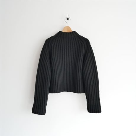2024AW / Theory / Felted Wool Cash Zip Up Cardi / 01-4303717 / 2509-0820