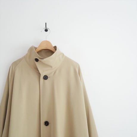 継続販売品 CABaN TOMORROWLAND ウールギャバジン スタンドカラーコート 59099409001 2605-1109