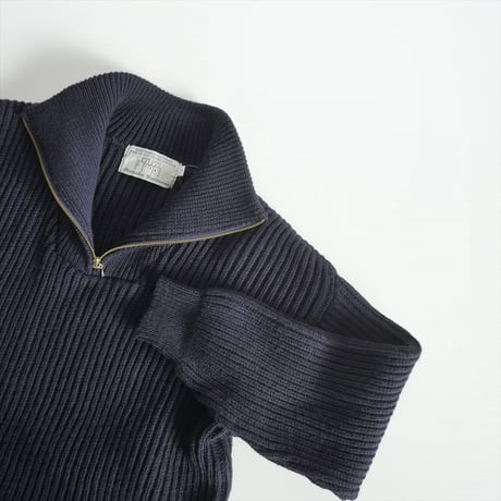 2022AW / SPICK&SPAN別注 / Oldderby Knitwear / ジップファンネルネックロングプルオーバー / 2411-0782