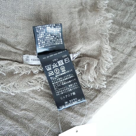 L'Appartement購入品 / MAISON DE VACANCES / Linen Stole / 2510-0678