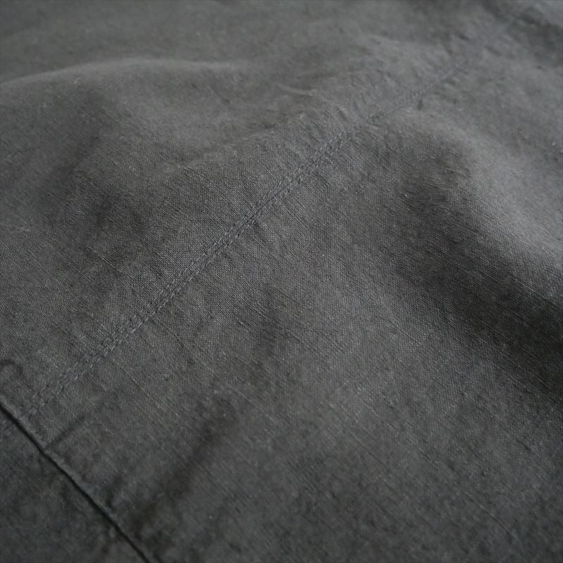 2022 / nest Robe / ブラックリネンバックVネックノースリーブ 2022 / nest Robe / ブラックリネンバックVネックノースリーブ